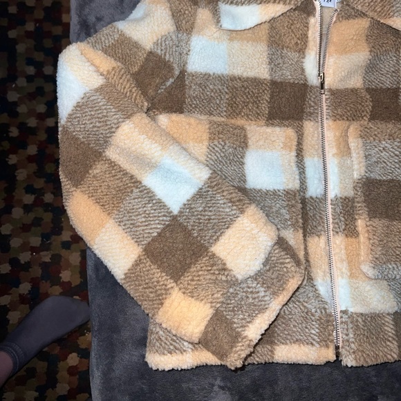 Princess Polly Doria Jacket in Beige Size 0 - Picture 9 of 16